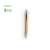 SYDOR, ручка шариковая, натуральный, бамбук, пластик с пшеничной соломой, Цвет: натуральный, изображение 2