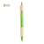 Ручка шариковая ROSDY, пластик с пшеничным волокном, зеленый, Цвет: зеленый, изображение 2