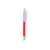 SALCEN, ручка шариковая, красный, рециклированный картон, пластик с пшеничным волокном, Цвет: красный, изображение 3