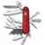 Офицерский нож CyberTool L, прозрачный красный, Цвет: красный, прозрачный