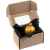 Елочная игрушка «Грецкий орех» в коробке, желтая, изображение 4
