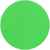 Наклейка тканевая Lunga Round, M, зеленый неон, Цвет: зеленый