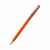 Ручка металлическая Tinny Soft софт-тач, оранжевая, Цвет: оранжевый