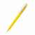 Ручка пластиковая T-pen софт-тач, желтая, Цвет: желтый