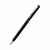 Ручка металлическая Tinny Soft софт-тач, черная, Цвет: черный