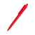 Ручка пластиковая Agata софт-тач, красная, Цвет: красный