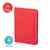 Блокнот для записей KIOTO, с антибактериальным покрытием, формат A5, ПУ, 14.7 x 21 x 1.5 см, красный, Цвет: красный, изображение 3