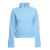Толстовка 'Lady-Fit Sweat Jacket', небесно-голубой_XS, 75% х/б, 25% п/э, 280 г/м2, Цвет: голубой, Размер: Длина 55 см., ширина 42,5 см.