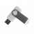 USB flash-карта 'Dot' (16Гб), белый, 5,5х2х1см,пластик металл, Цвет: белый, серебристый, изображение 3