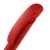 Ручка шариковая Clear Solid, красная, Цвет: красный, Размер: 14, изображение 4