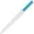 Ручка шариковая Split White Neon, белая с голубым, Цвет: голубой, Размер: 14х1, изображение 2