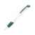 Ручка пластиковая шариковая Соната, 13144.03, Цвет: зеленый,белый