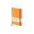 Блокнот А5 Megapolis Velvet на резинке, 3-525.07, Цвет: оранжевый,оранжевый