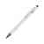 18381.06 Ручка-стилус металлическая шариковая Sway soft-touch, Цвет: белый