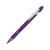 18381.14 Ручка-стилус металлическая шариковая Sway soft-touch, Цвет: фиолетовый