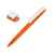 Ручка пластиковая soft-touch шариковая Zorro, 18560.13, Цвет: оранжевый,белый