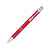 Ручка металлическая шариковая Moneta с анодированным покрытием, черный, 10758302, Цвет: красный, Размер: черный