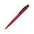 Ручка шариковая металлическая Lumos M soft-touch, 187949.01, Цвет: черный,красный