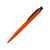 Ручка шариковая металлическая Lumos M soft-touch, 187949.13, Цвет: черный,оранжевый