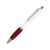 Ручка пластиковая шариковая Nash, черные чернила, 10637102, Цвет: красный,белый, Размер: черные чернила