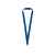 Ремешок на шею с карабином Бибионе, 10219301, Цвет: темно-синий