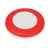 590901 Беспроводное зарядное устройство Disc со встроенным кабелем 2 в 1, Цвет: красный