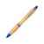 Ручка шариковая Nash из бамбука, 10737802, Цвет: ярко-синий,натуральный