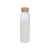 Стеклянная бутылка для воды в силиконовом чехле Refine, 887316, Цвет: белый,прозрачный, Объем: 550