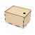 Деревянная подарочная коробка-пенал, М, M, 625300, Цвет: натуральный, Размер: M