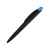 Ручка шариковая пластиковая Stream, 187903.12, Цвет: черный,голубой