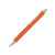 Ручка шариковая металлическая Pyra soft-touch с зеркальной гравировкой, 187917.08, Цвет: оранжевый