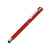 Ручка металлическая стилус-роллер STRAIGHT SI R TOUCH, 188018.01, Цвет: красный