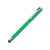Ручка металлическая стилус-роллер STRAIGHT SI R TOUCH, 188018.03, Цвет: зеленый
