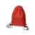 Рюкзак-мешок Reviver из нетканого переработанного материала RPET, 590601, Цвет: красный