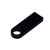 USB 2.0-флешка на 16 Гб с мини чипом и круглым отверстием, 16Gb, 6589.16.07, Цвет: черный, Размер: 16Gb