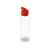 Бутылка для воды Plain 2, 823301, Цвет: красный,прозрачный, Объем: 630