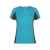 Спортивная футболка Shanghai женская, L, 6648CA1246L, Цвет: бирюзовый,графит, Размер: L