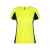 Спортивная футболка Shanghai женская, XL, 6648CA22102XL, Цвет: черный,неоновый желтый, Размер: XL
