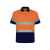 Рубашка поло со светоотражающими полосами Polaris, мужская, S, 9302HV55223S, Цвет: navy,неоновый оранжевый, Размер: S