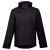 Куртка софтшелл мужская Zagreb, черная, размер XXL, Цвет: черный, Размер: XXL