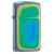 Зажигалка ZIPPO Slim® с покрытием Spectrum™, латунь/сталь, разноцветная, глянцевая, 29x10x60 мм