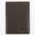 Обложка для паспорта S.Quire, натуральная воловья кожа, коричневый, гладкая, 13,4 x 10 x 0,5 см