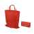 Складная сумка Plema из нетканого материала, 5-12026803, Цвет: красный