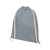 Рюкзак со шнурком Tenes из хлопка 140 г/м², 5-12057582, Цвет: серый