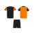 Спортивный костюм Juve, унисекс, L, 525CJ3102L, Цвет: черный,оранжевый, Размер: L