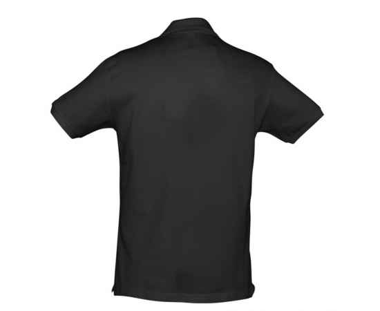 Рубашка поло мужская Spirit 240, черная G_5423.305, Цвет: черный, Размер: XXL, изображение 2