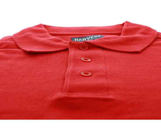 Рубашка поло мужская Morton, красная G_6569.505, Цвет: красный, Размер: XXL, изображение 5