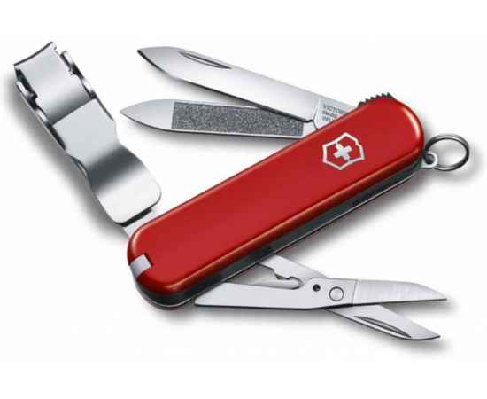 Нож-брелок Nail Clip 580, красный