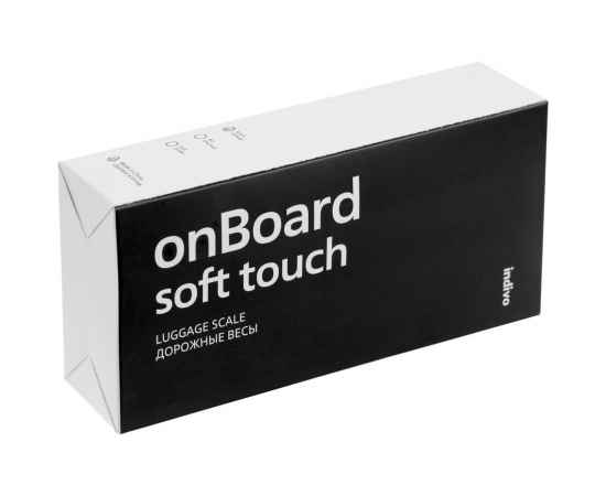 Дорожные весы onBoard Soft Touch, черные, Цвет: черный, Размер: 14, изображение 7