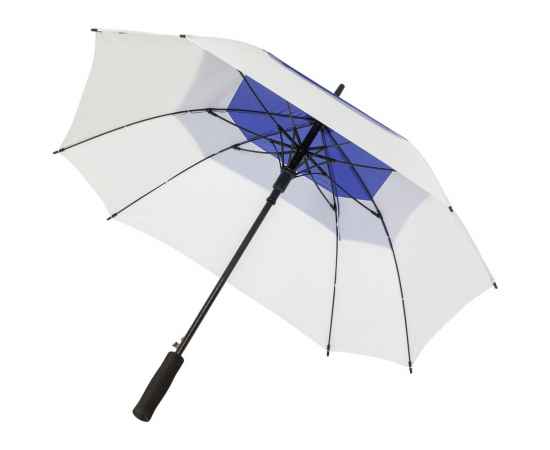 Квадратный зонт-трость Octagon, синий с белым, Цвет: синий, Размер: длина 85 см, изображение 2